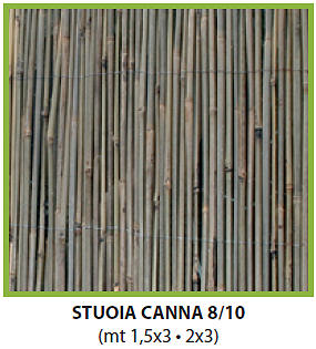 Stuoia canna di bambu